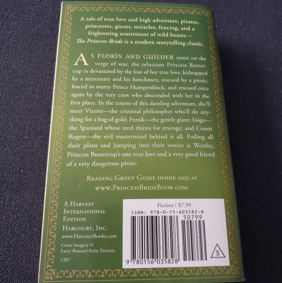 The Princess Bride Book - Picture 3 of 4